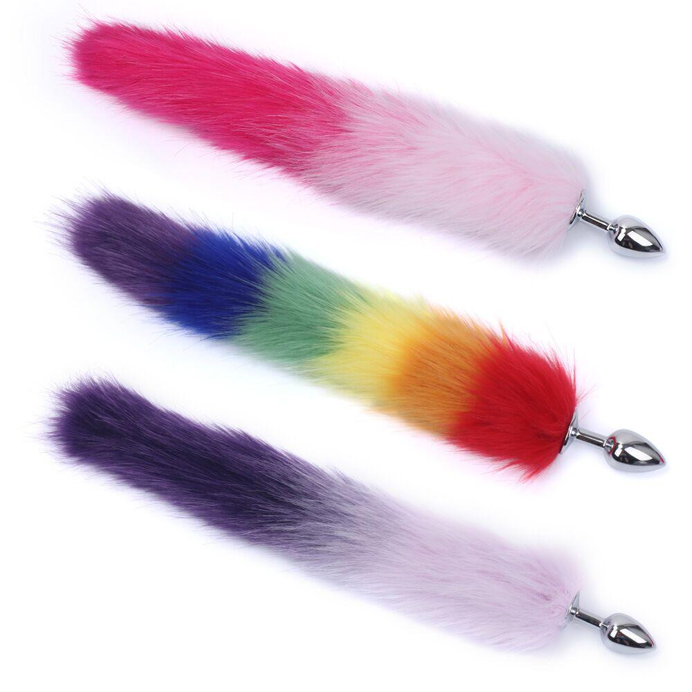 Fox Tail Butt Plug Sex Toys Anal Stuffer Bunny Plug Toy Short Tail Anal Plug Adult Sex Toys