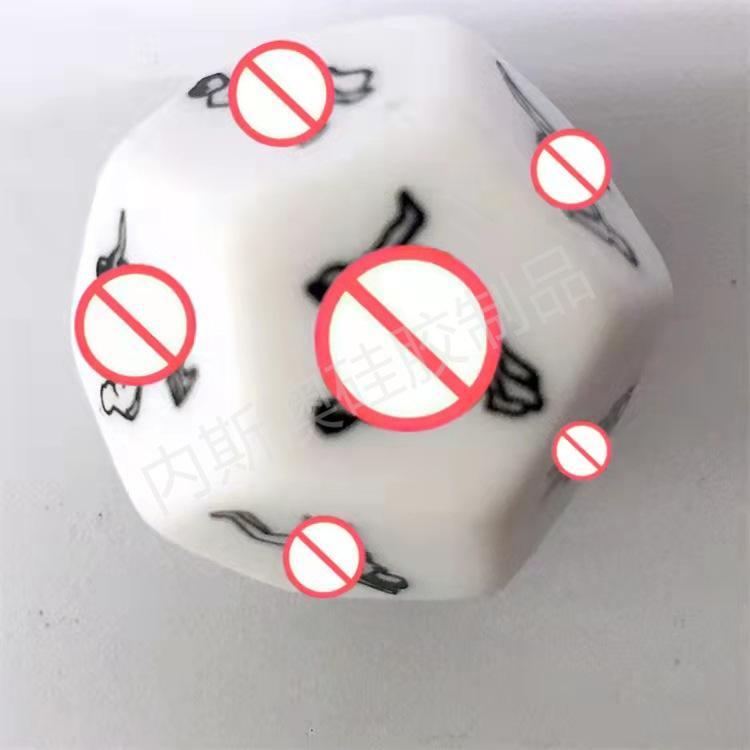 6-sided Sex Dice Luminous Adult Pose Fun Dice Couple Entertainment Game Flirting Dice Adult Supplies