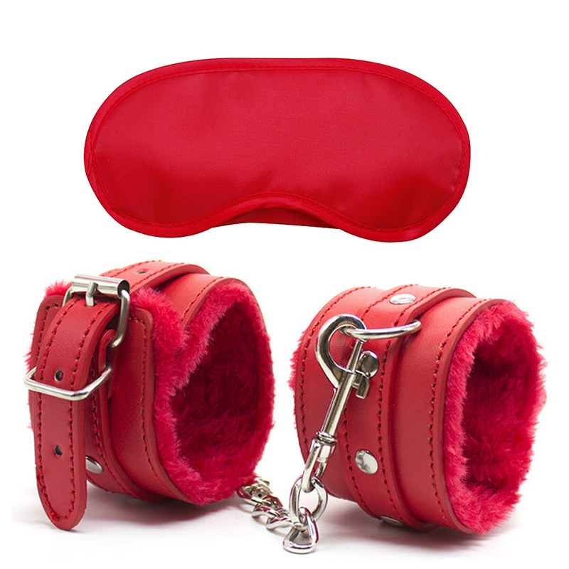 Bdsm Boudage Kit For Couple Sex Toys Blindfold And Handcuffs,Soft Leather Rest Adult Sex Straps Sm Cosplay Tools