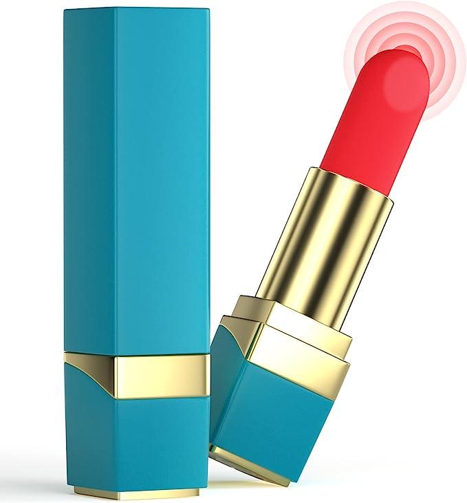  Rechargeable Mini Vibrating Lipstick Clitoris Vagina Nipple Stimulate Love Eggs Lipstick Vibrator Sex Toys For Women