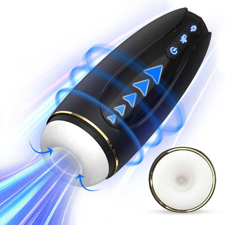 2023 Male Masturbator 10 Frequency Automatic Masturbator Mens Sex Toys Adult Sex Toys For Men Vibrator Male Masturbator Cup