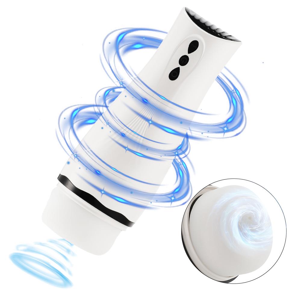 Fully Automatic Thrusting Masturbation Cup 10 Vibration 9 Suction Modes Built-in Flirty Voice Sex Toy For Man Cock Masturbator
