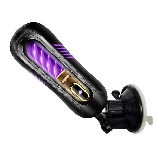 Dual Channel Real Vaginal Feel Seductive Voice Adult Sex Toy Electric Automatic Masturbation Cup For Men