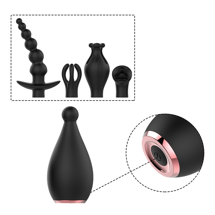 Vibrator Anal Plug Combination 10-frequency G-spot Vibration To Tease The Clitoris Twice