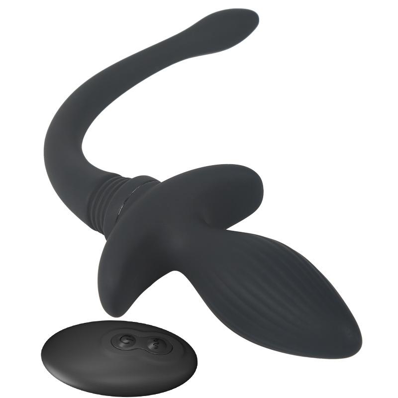 Remote Control Wear Anal Plug Vibration Sm Dog Tail Swing Fun Backyard Electric Sex Supplies Anus