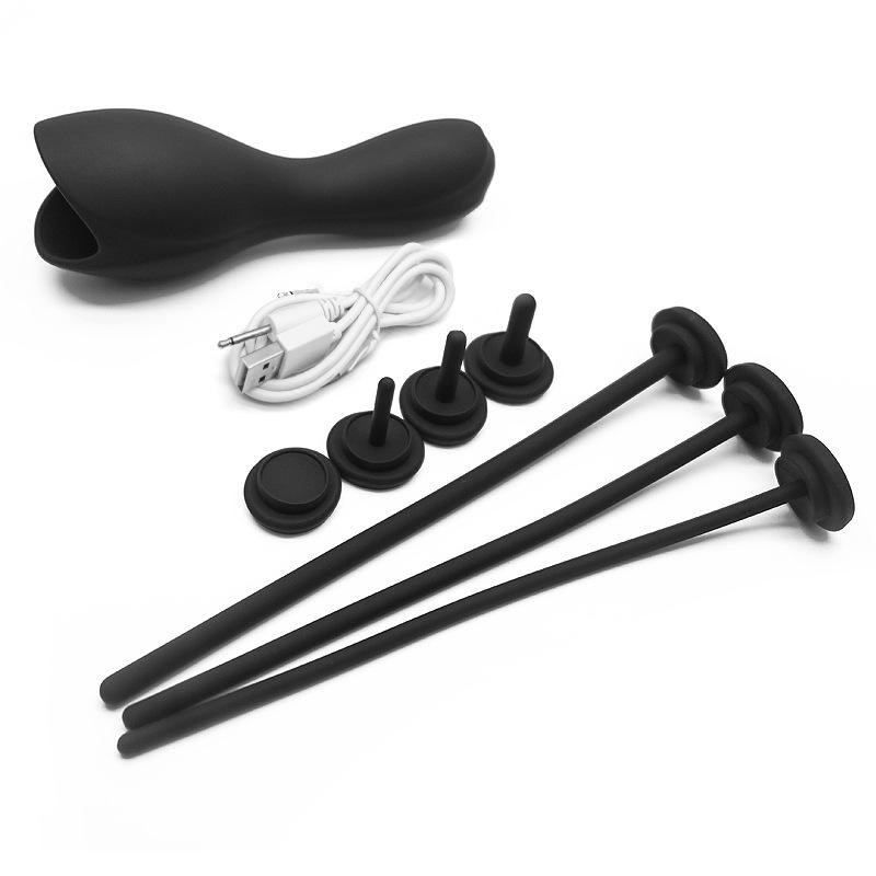 Manufacturer Vibrating Penis Trainer Horse Eye Stimulation Prostate Massage Waterproof 10 Frequency Vibration Male Masturbator