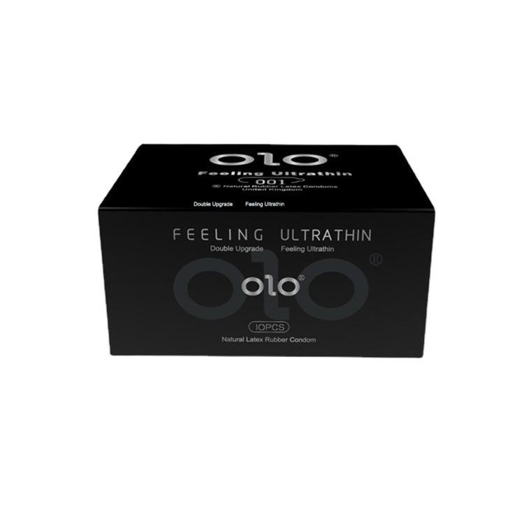 Olo Low-cost Ultra-thin 001 Hyaluronic Acid Condom Condom Spike Set Adult Fun Family Planning Supplies Condom