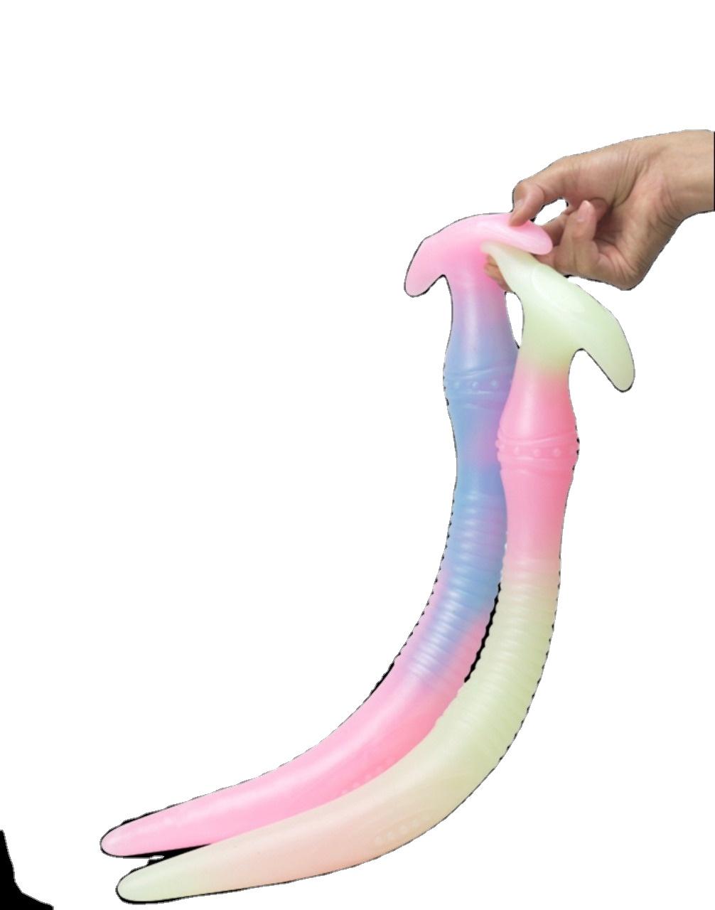 Ultra-long Whip Deep Into The Back Of Wear The Backyard Sex Toy Masturbation Male Anal Stimulate The Prostate Anal Plug
