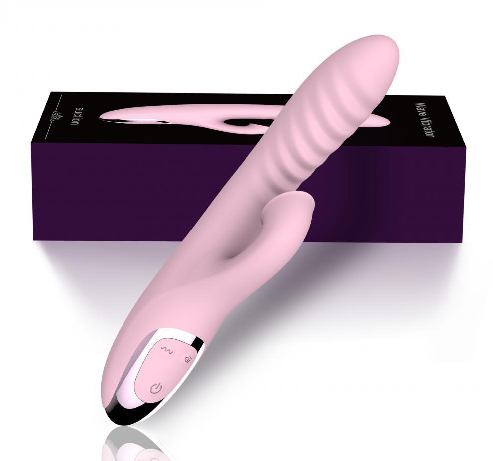 Rechargeable Silicone Massage Stick Female Suck Vibrator Adult G-spot Female Sex Masturbation Av Stick Cross-border