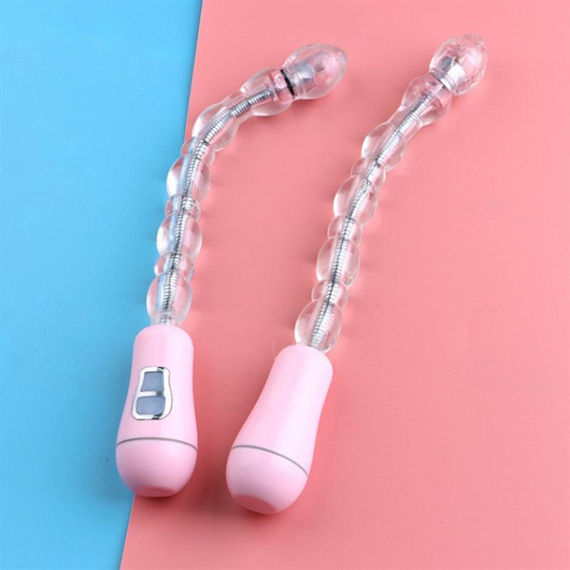 Female Health Comfort Usb Charging Vibration Deformation Rear Court Pull Bead Masturbation Adult Sex Toys