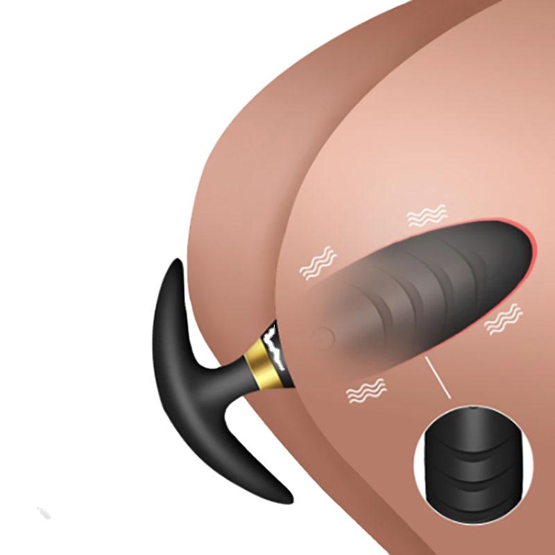Butt Anal Plug Vibrators Prostate Massager With Wireless Remote Control Wearable Bullet Vibrator Dildo Anal Toys For Women Men