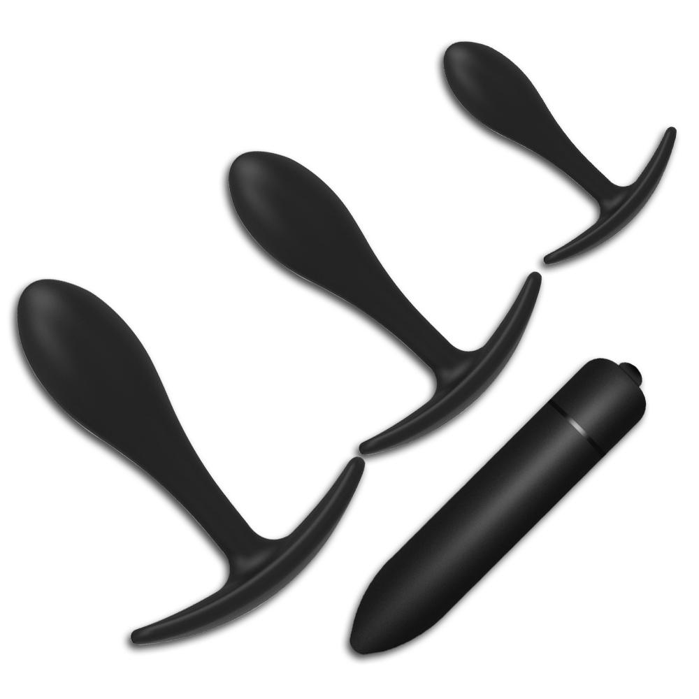 Anal Plug Prostate Massager With Soft And Odorless Safe Wearable Butt Plug Sex Toys For Women &amp; Men