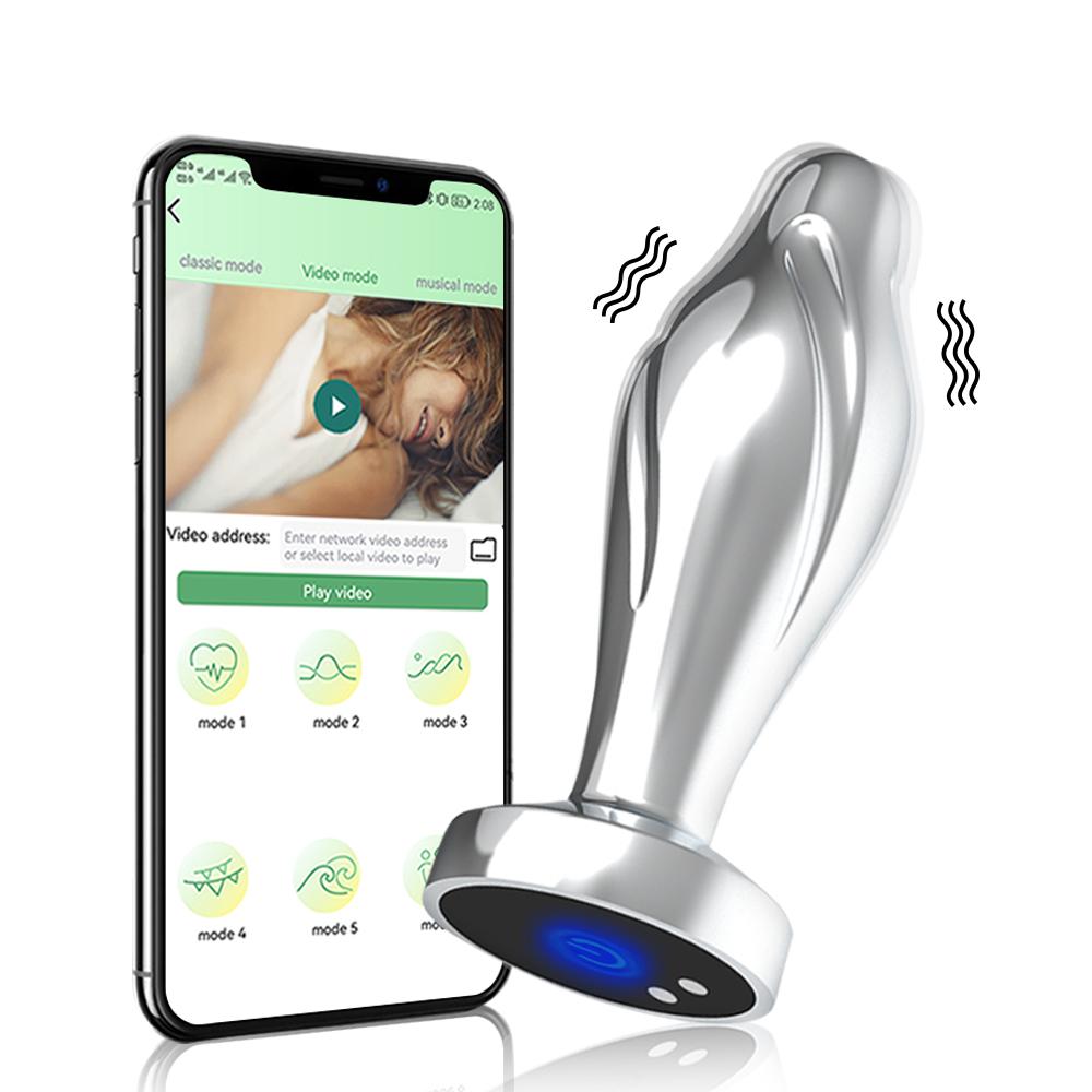  Metal Material Dildos Jewelry Design Butt Plug G Spot Anal Plugs
