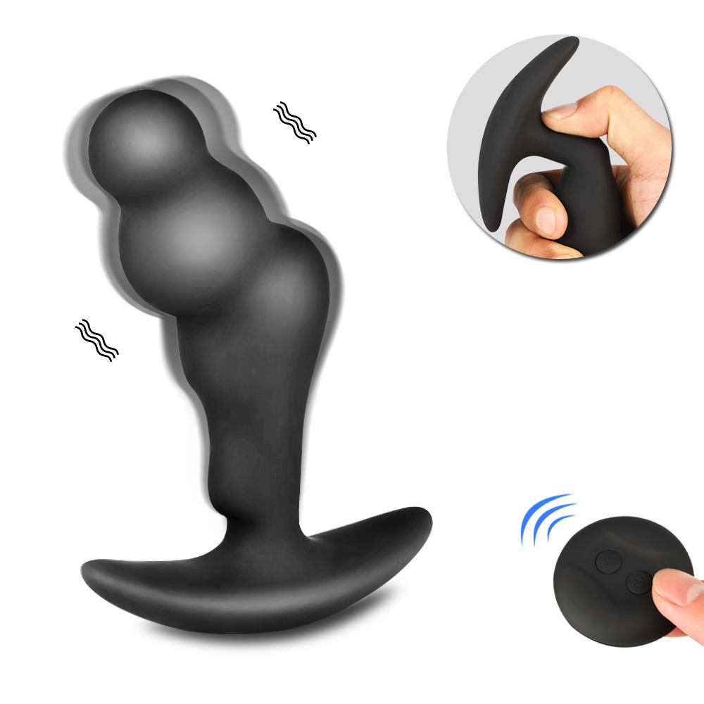 Anal Vibrator Prostate Massager With Wireless Remote Control Wearable 8 Vibration Modes Ipx7 Waterproof Butt Plug For Women Men