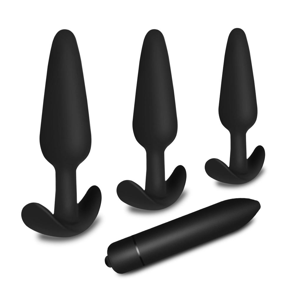 Beginner Body Safe Silicone Butt Plug Male Female Masturbator Butt Toys For Man Anal Ipx7 Waterproof
