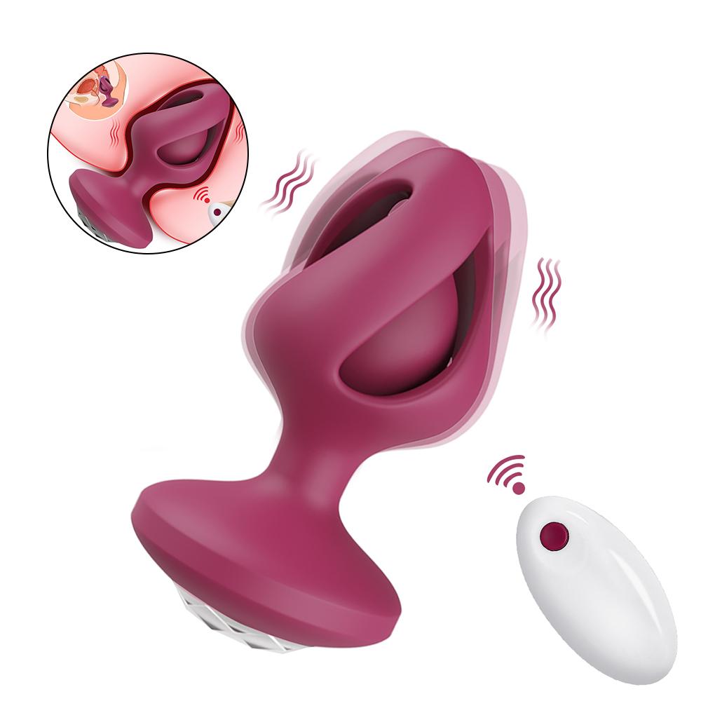 Remote Control Anal Butt Plug Vibrator Sex Toys Adult Prodult For Woman Man Masturbator
