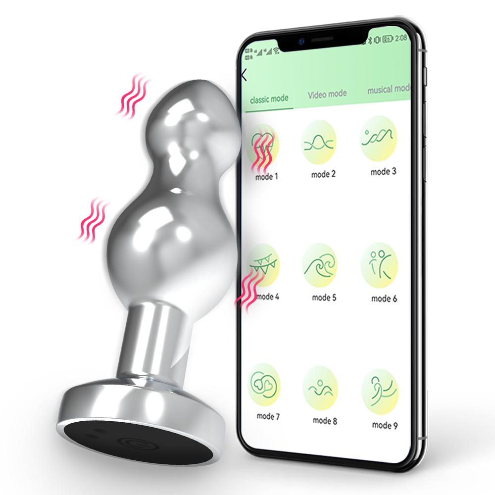 High Quality Prostate Vibrator Sex Sm Fun Wearable Frequency Vibration Stimulation Anus Plug Adult Toy Butt Plug