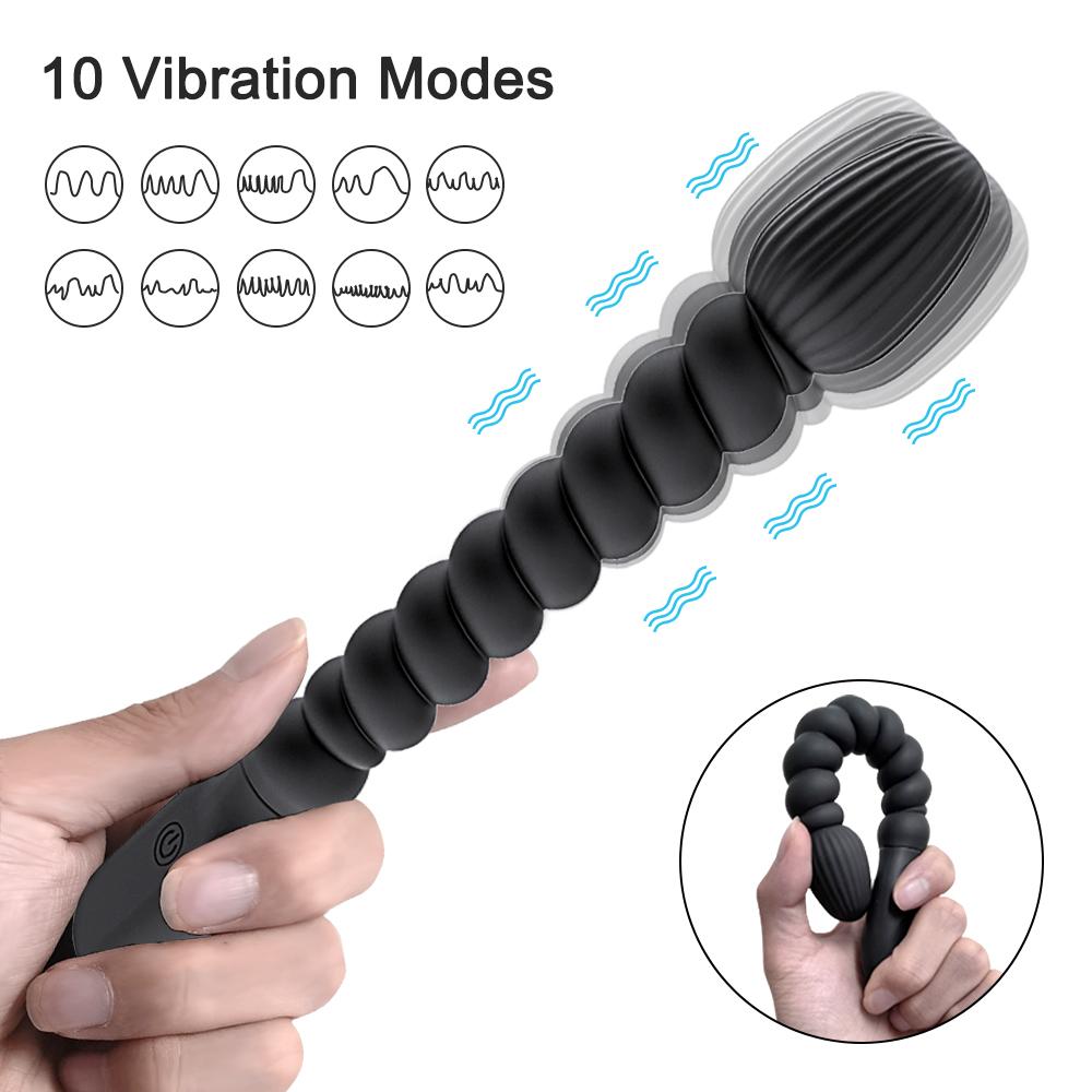  Supply 10 Vibration Modes G-spot Nipple Anal Stimulation Anal Beads Adult Sex Toys For Men And Women