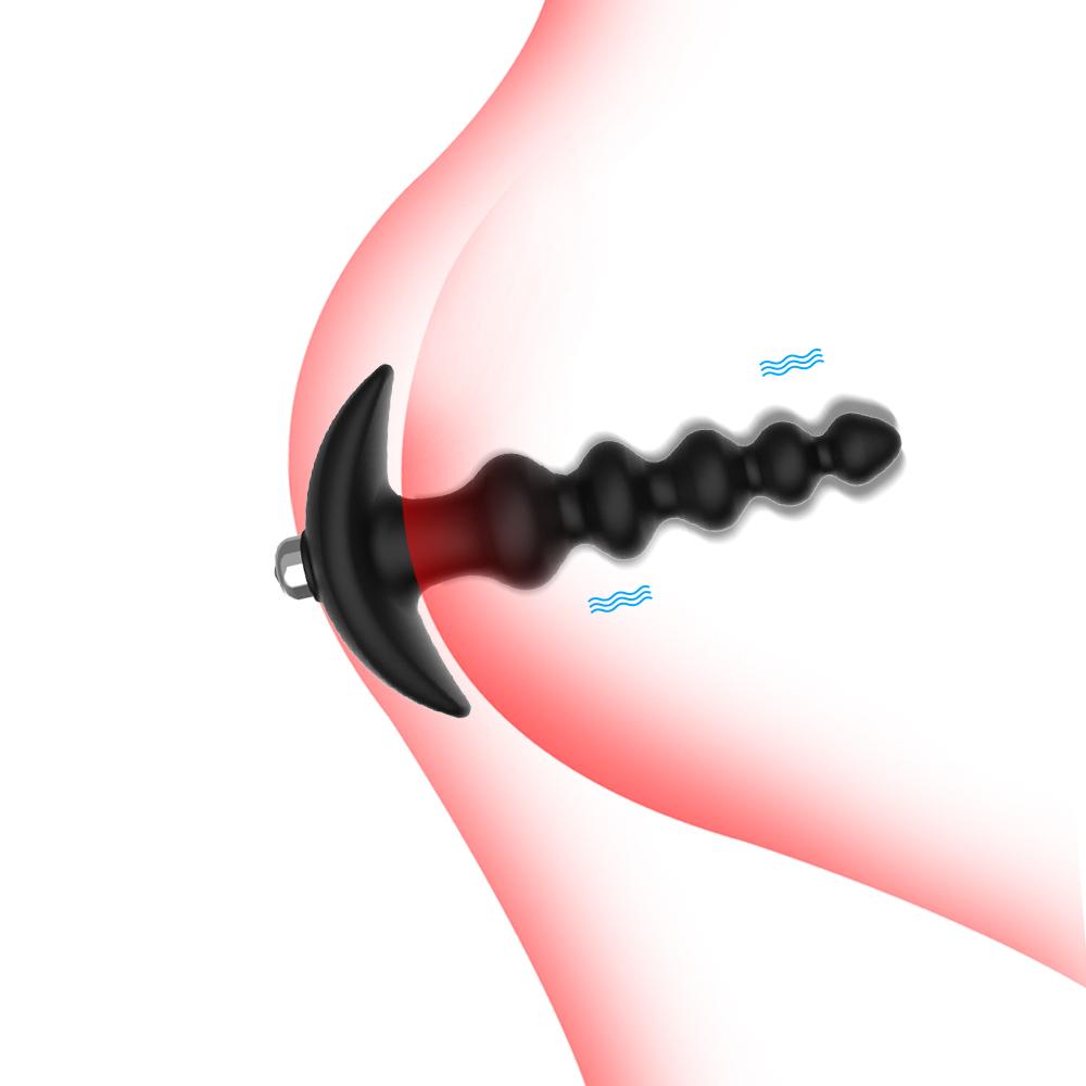 10 Vibration Mode Nipple And G-spot Stimulation Ergonomic Design Anal Beads Vibrator For Men And Women
