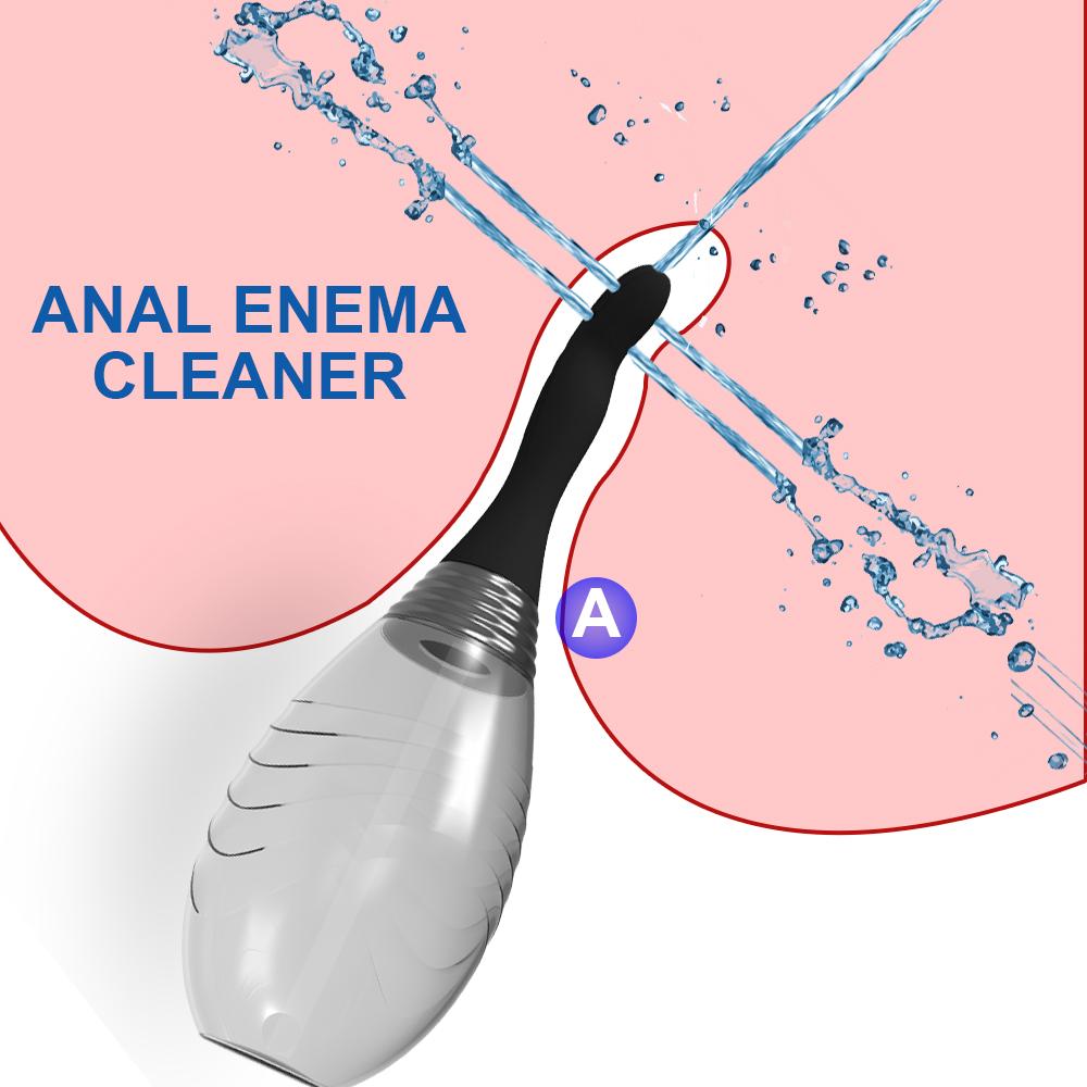  Sex Toys Adults Health Product Dropshipping 300ml Vaginal And Anal Enema Douche Anus Cleaner For Women Men