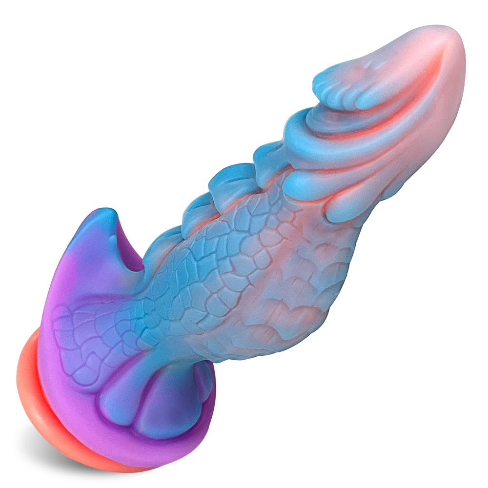  Colorful Anal Plug Liquid Silicone Device Big Dick Clitoris Stimulation Dildo Adult Toy For Female And Male Masturbation