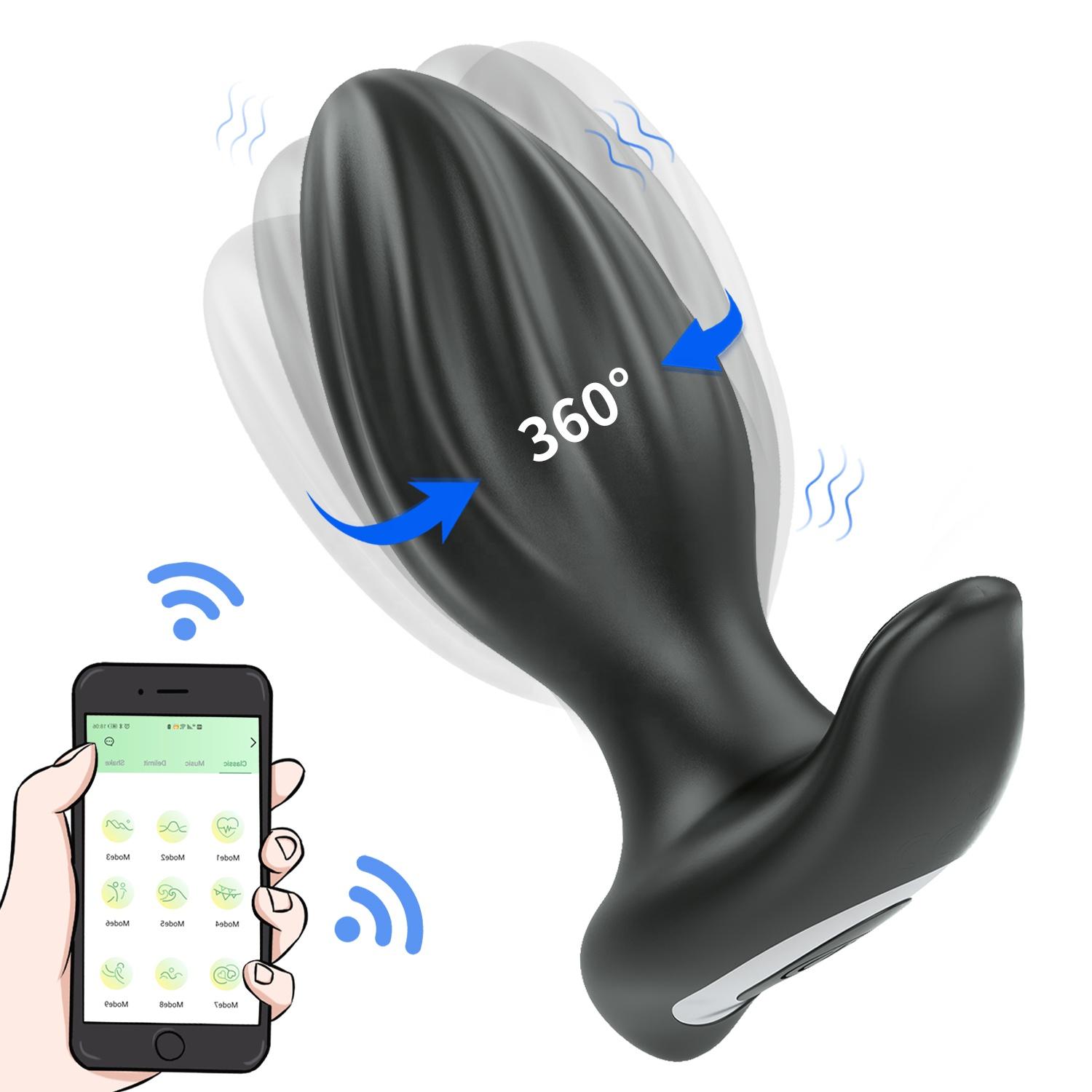 Hot Selling Silicone Anal Butt Plug Vibrator Sex Toys For Woman Man Female Masturbator Anal Plug Vibrator Adult Toys