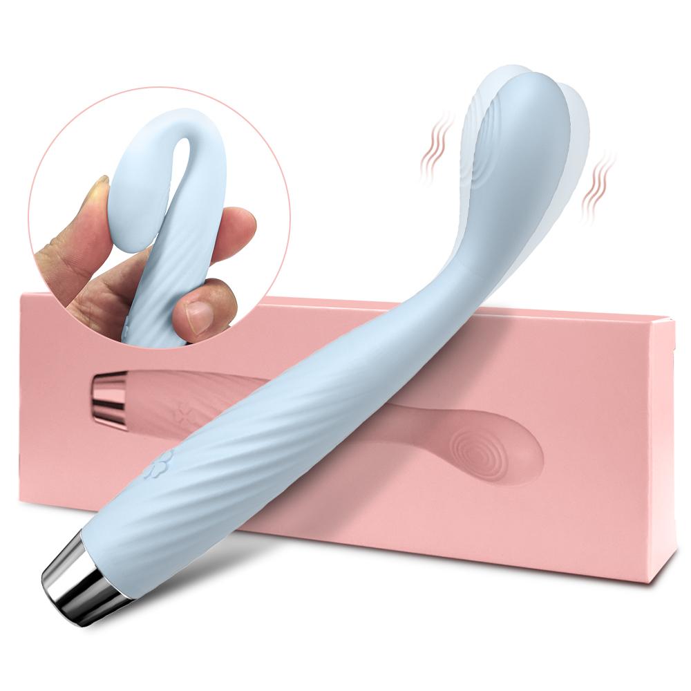 Beginner G-spot Vibrator Sex Toys For Female 8 Seconds To Orgasm With Finger Shaped Vibes Nipple Vibration Clitoris Stimulation
