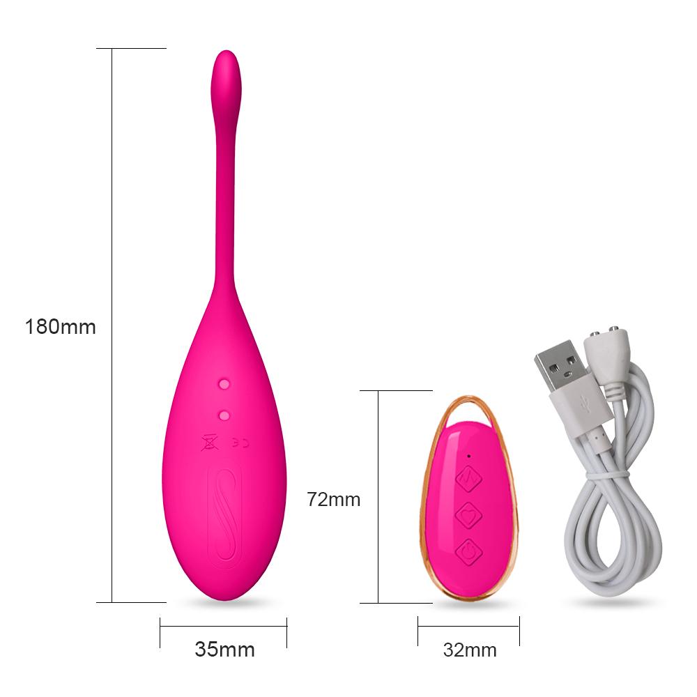  Vibrating Egg With Remote Control Vibrating Vaginal Ball12 Vibration Modes Extremely Mute Love Egg Sex Toy