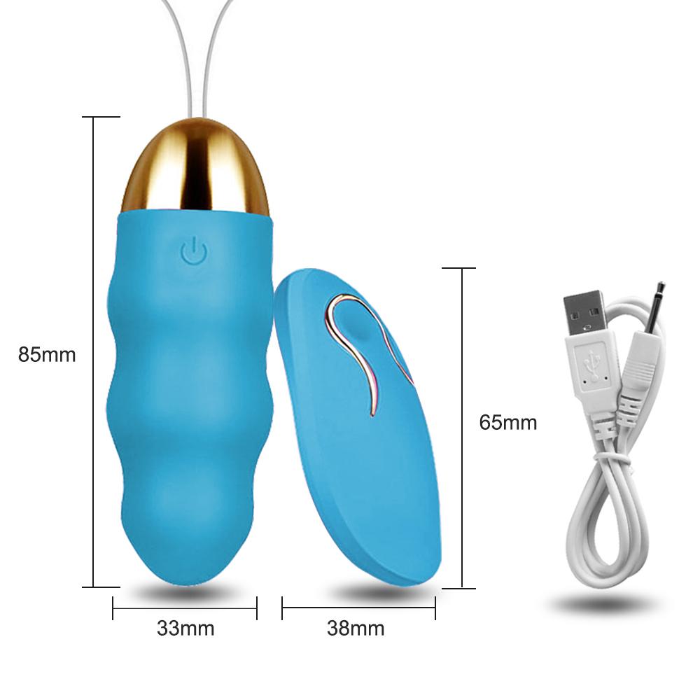  Wireless Vibrator Remote Control G-spot Simulator Vaginal Ball 12 Vibration Modes Love Egg Female Masturbator Sex Toy