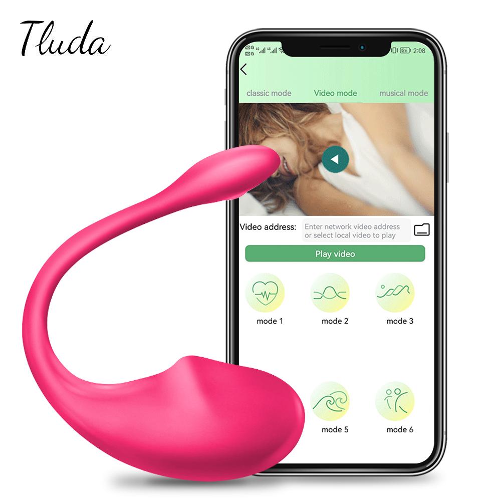Wireless Vibrator For Women App Control Clitoris And G-spot Simulator Vibrating Love Egg Female Masturbator Sex Toys Massager