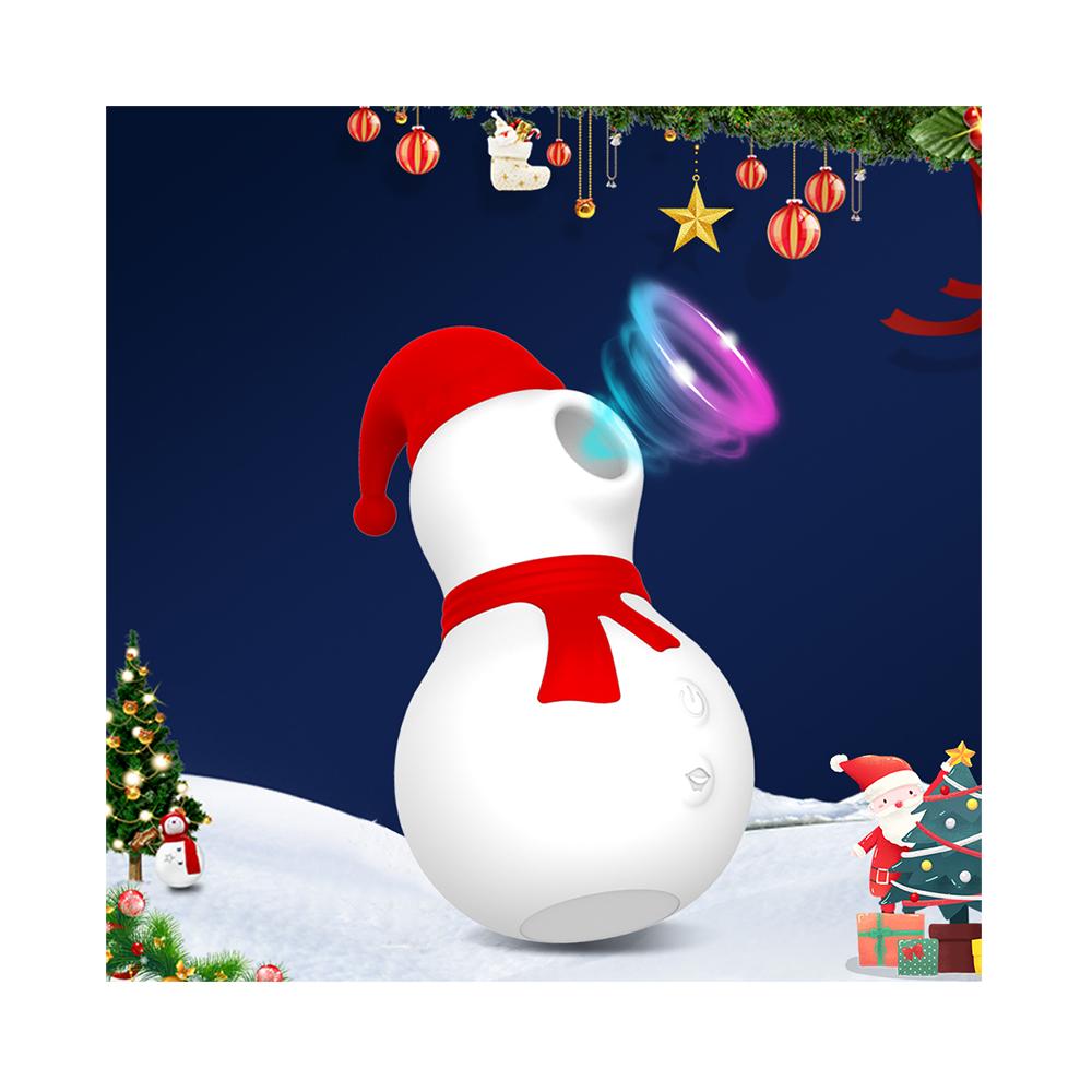 Christmas Gifts Sex Snowman Sucking Vibrator Sex Toys For Woman Female Masturbation G Spot Clitoris Sucker Vacuum Stimulator