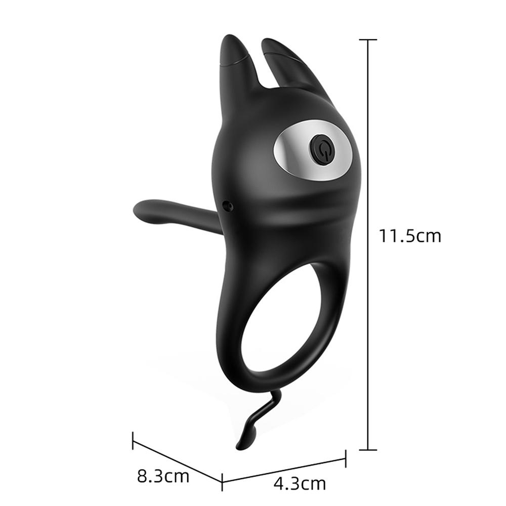  Hot Selling Couple Sex Flirting Bat-shaped Penis Vibrator Multi-directional Stimulating Adult Toys .