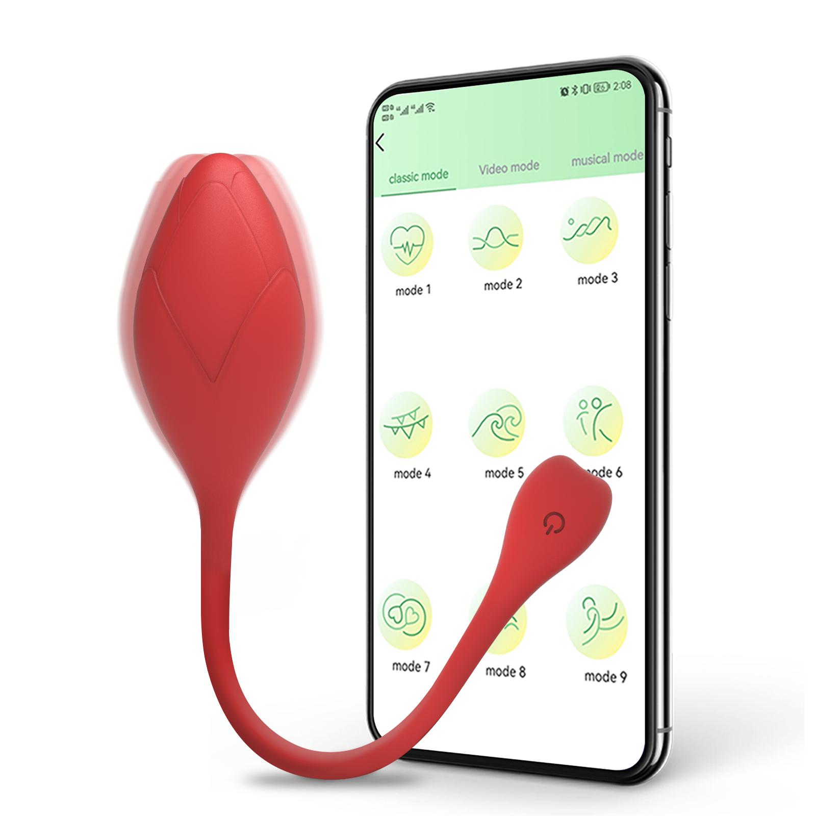 Overseas Warehouse Fast Shipping Women's Outdoor Training App Controls Vibrating Eggs To Stimulate Vagina