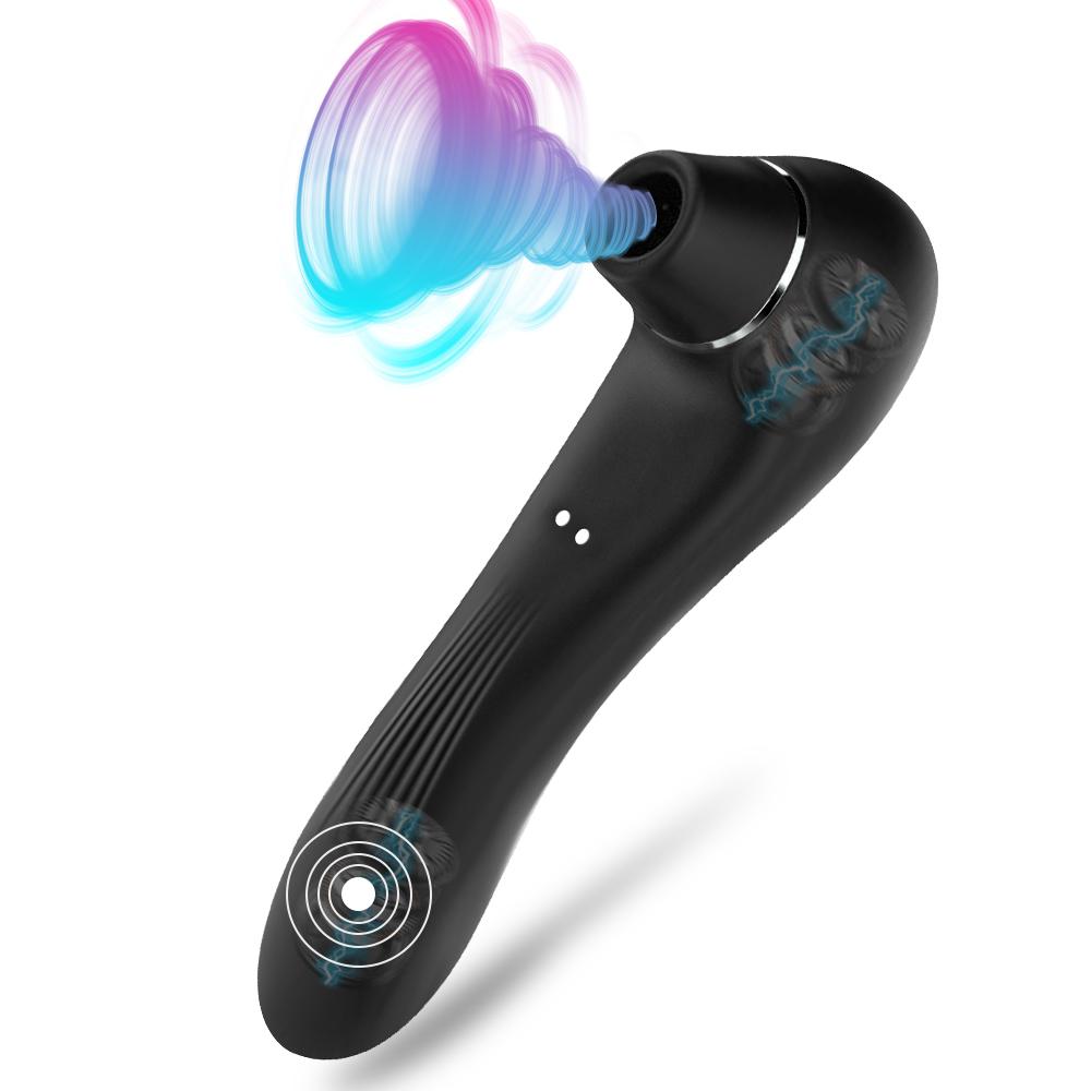  Sucking Vibrator Stimulate Clit Nipple Vagina Masturbator Powerful Suck And Blow Vibration Ipx7 Waterproof Magnetic Charge