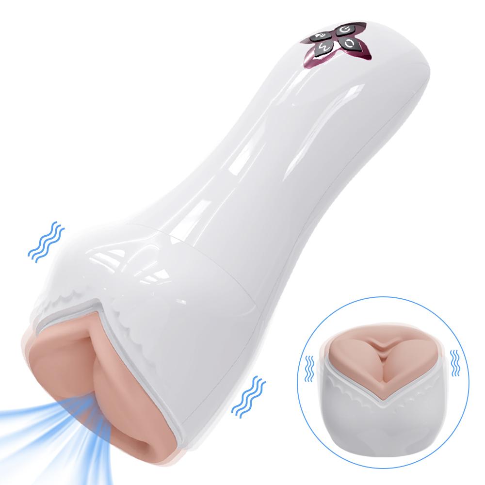  Auto Masturbator Cup With Tightly Wrapped Sucking And Separated Use Design 7 Vibration 5 Suck Modes Real Recording Voice