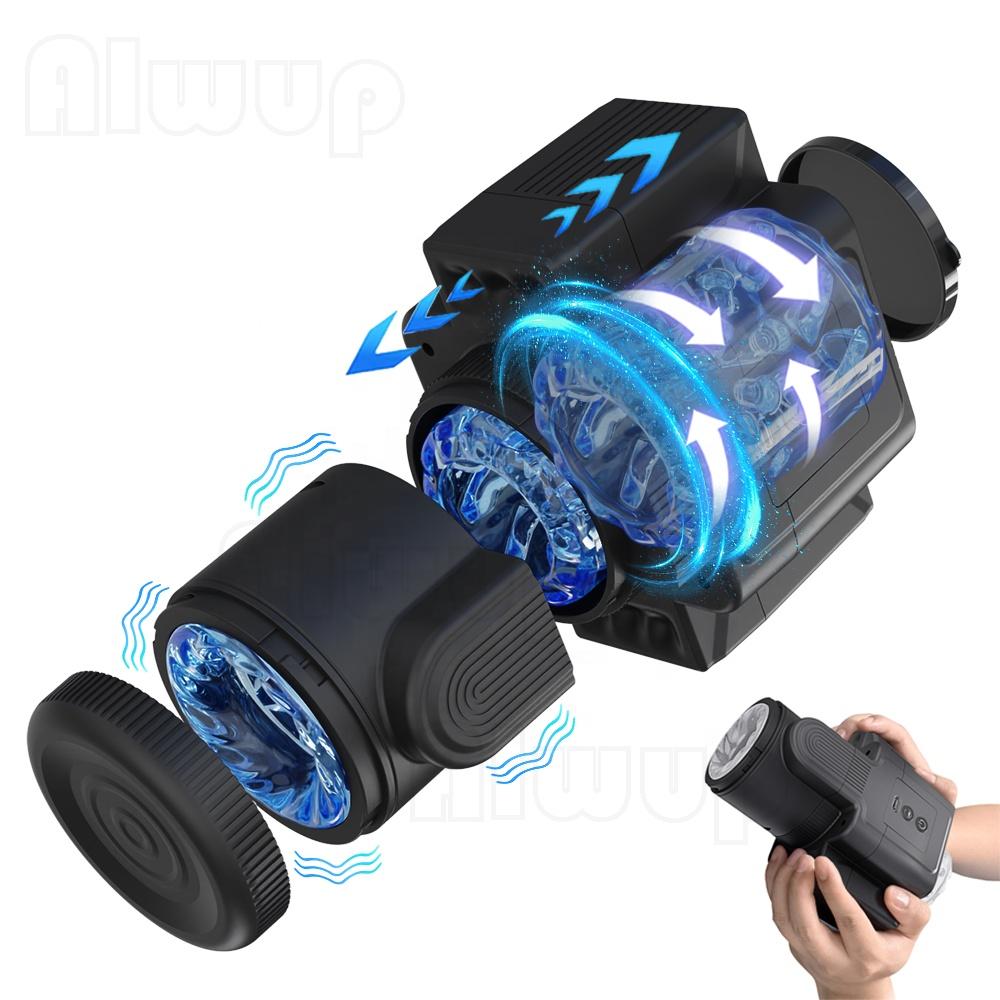 Hot Selling Camera Shape Male Masturbators Sex Toys For Men Masturbation Thrusting Rotation Cup Adult Toys