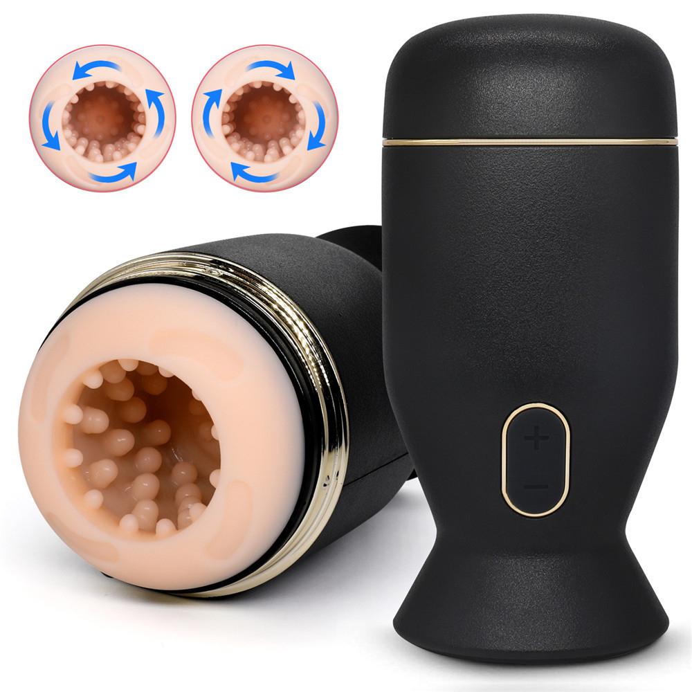  Rotary Masturbators Penis Exercise Training Masturbation Cup For Male Sex Toys Adults For Men