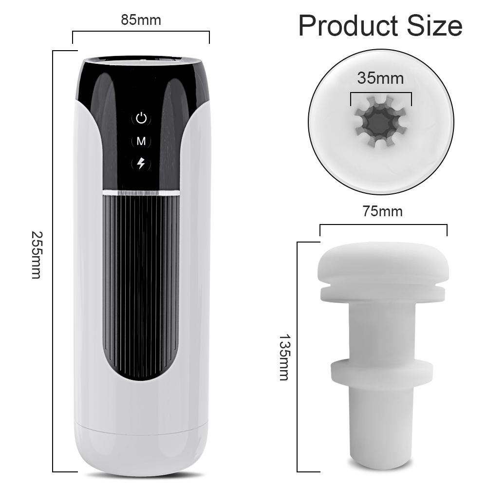  Sex Toys Male 7 Telescopic Vibration Modes Rotating Male Waterproof Masturbator Cup Toy Sex For Men