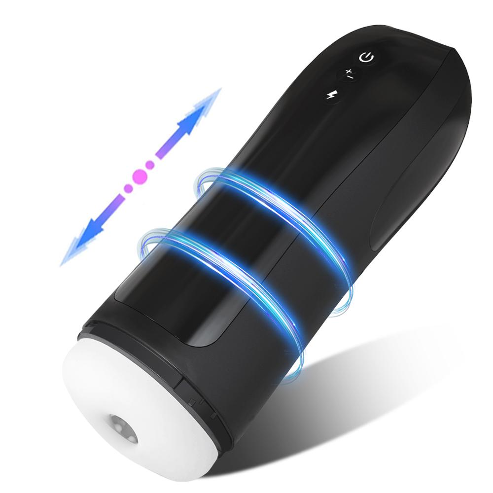  7 Telescopic Vibration Telescopic Electric Aircraft Cup Adult Sex Toys For Men