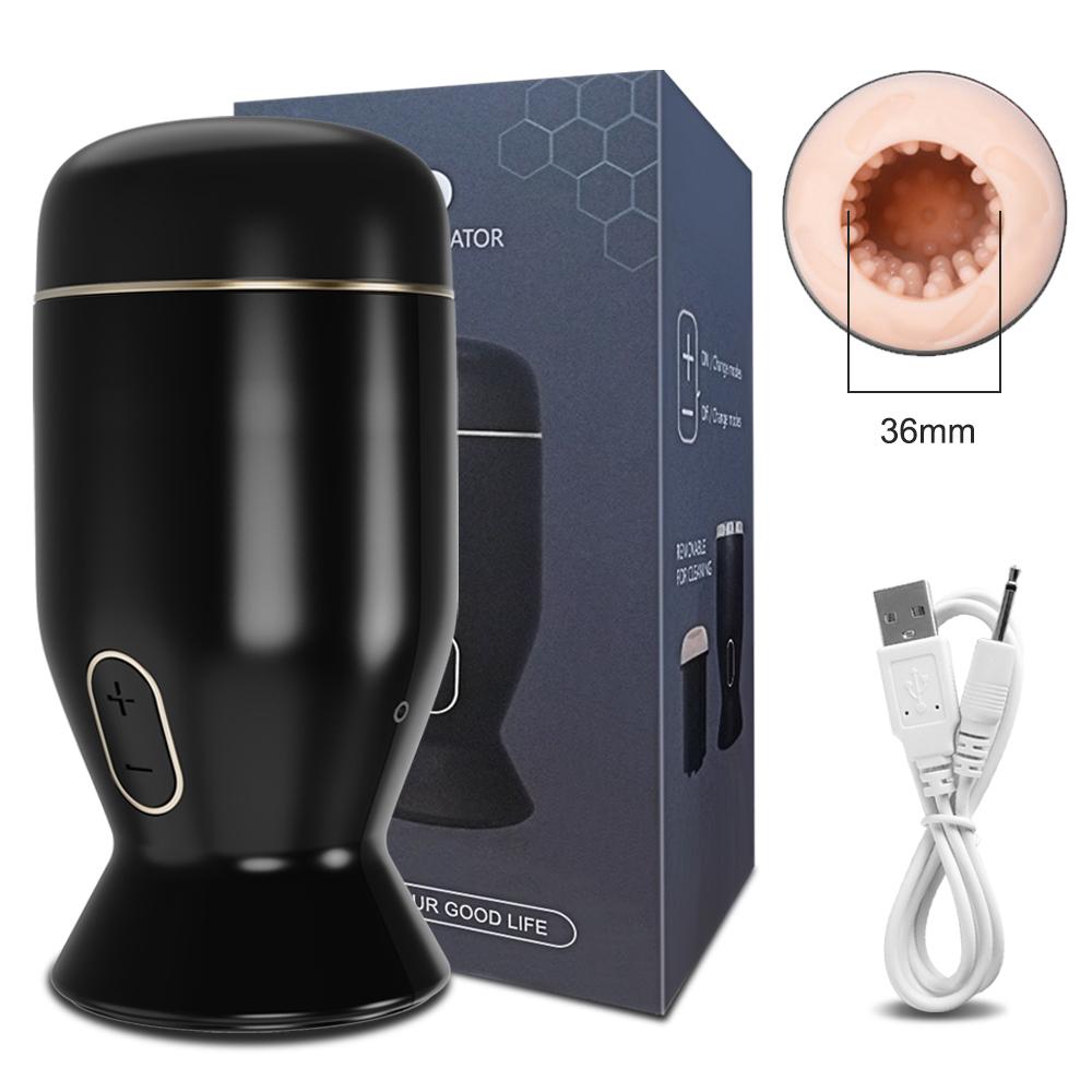 New Arrival Built-in Seductive Voice Powerful Electric Adult Toy For Men Male Masturbator Cup