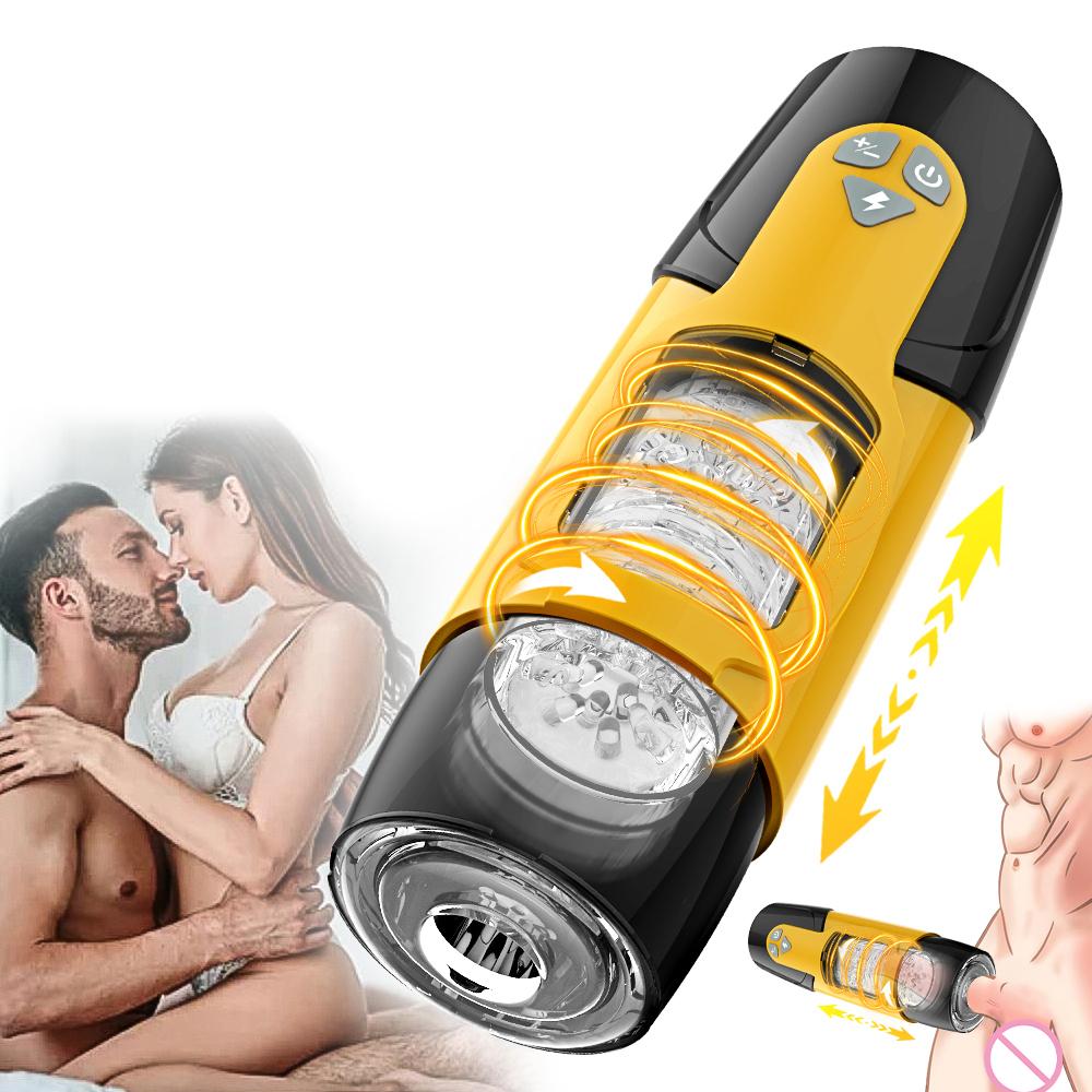 New Arrival Explosion Electric 360 Degrees To Enjoy Using Medical Silica Gel Safe And Secure Men Masturbation Cup