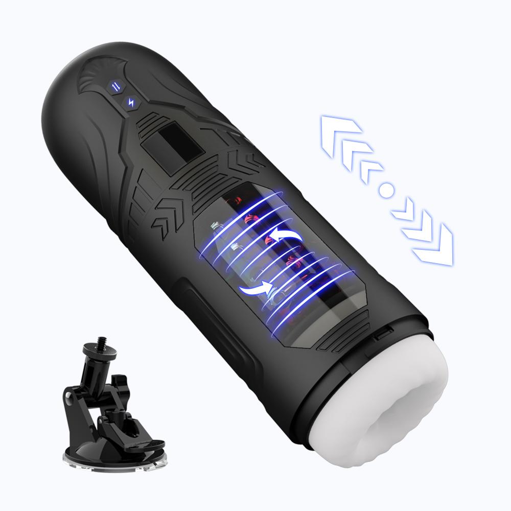 Drop-shipping Electric Rotating Male Masturbator Vibrator Masturbation Cup Male Automatic Masturbator For Men