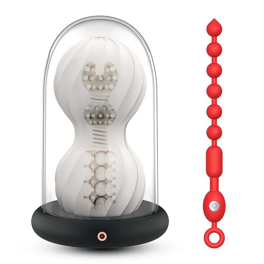 Drop-shipping Unique Design Male Masturbator Electric Male Masturbation Cup Heating Modes Sex Toys Adults For Men