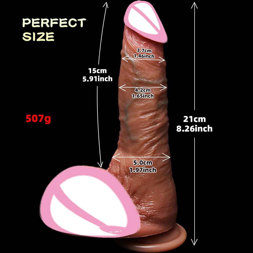 Dildo Vibrator Sex Toys Realistic Penis G Spot Vagina Silicone Dildos Female Sex Stimulator