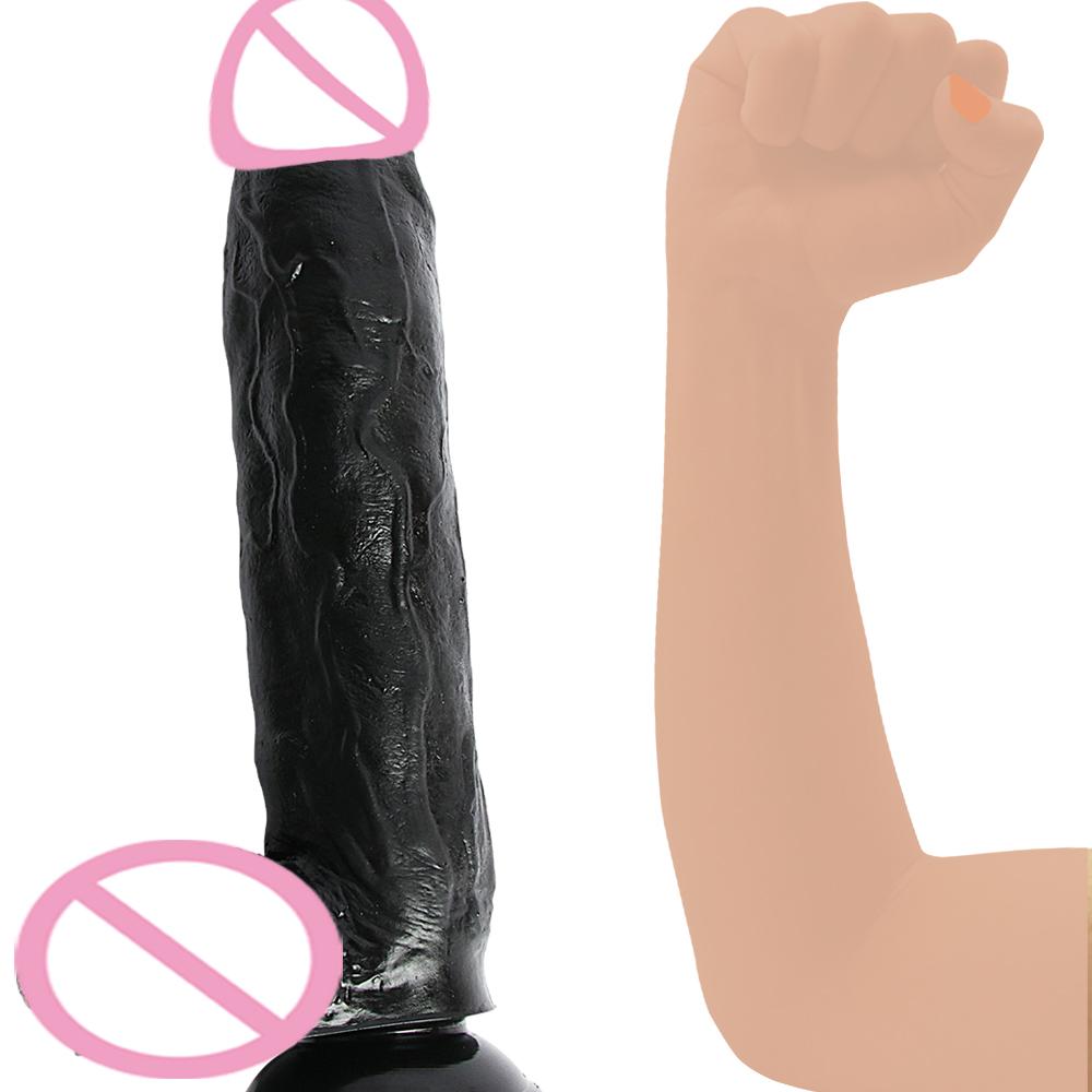 Thick Dildo For Women Realistic Big Black Dick Penis Dildo Sex Toys With Strong Suction Cup For Female Masturbation Erotic Goods
