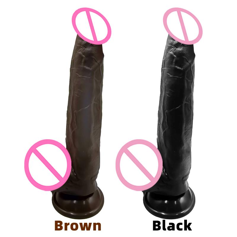 Factory Price Realistic Dildo With Strong Suction Cup Base Silicone Dildo For Female