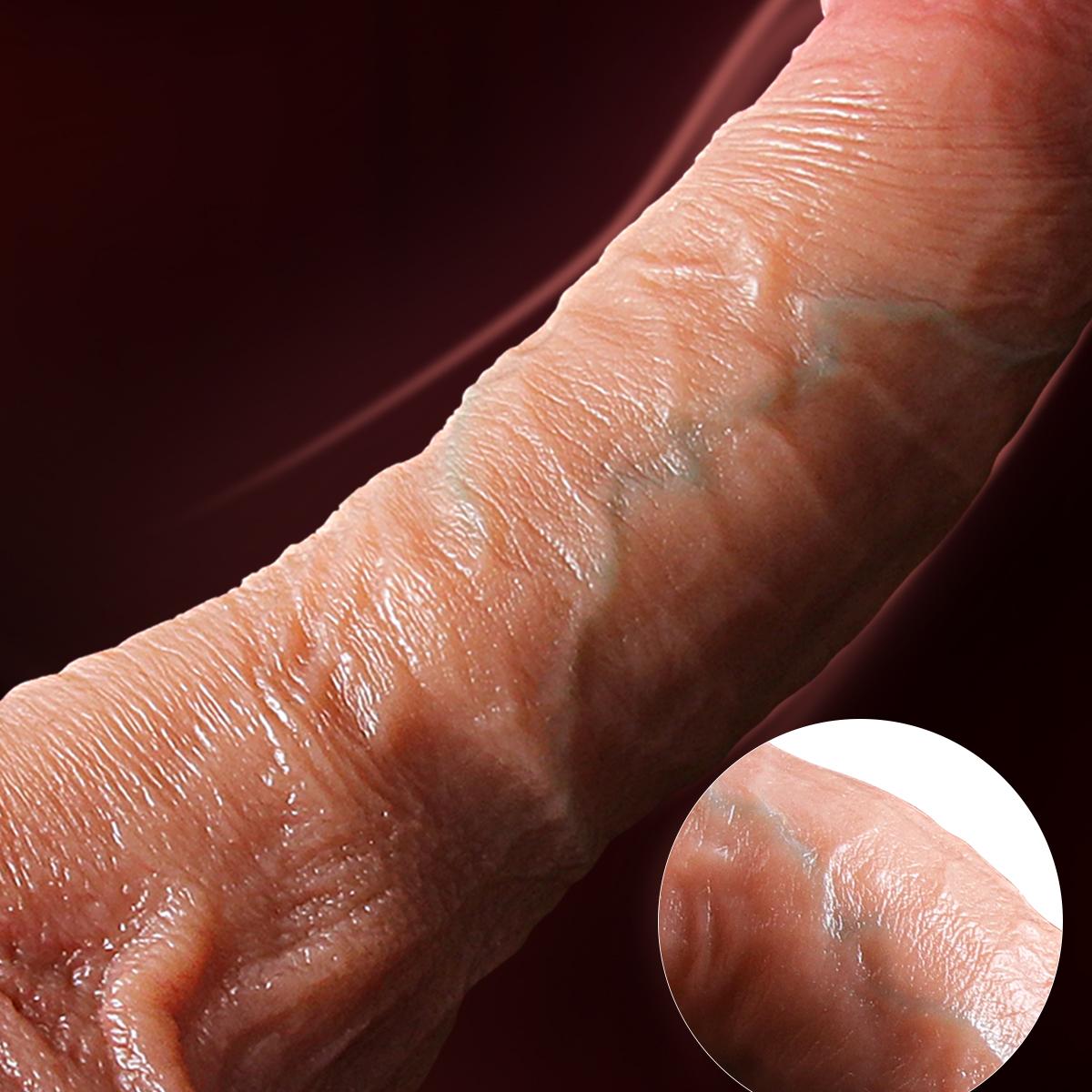Realistic Soft Big Dildo Suction Cup Dlido Sexy Cock Silicone Skin Penis Female Vagina Masturbator For Women Adult Sex Toys