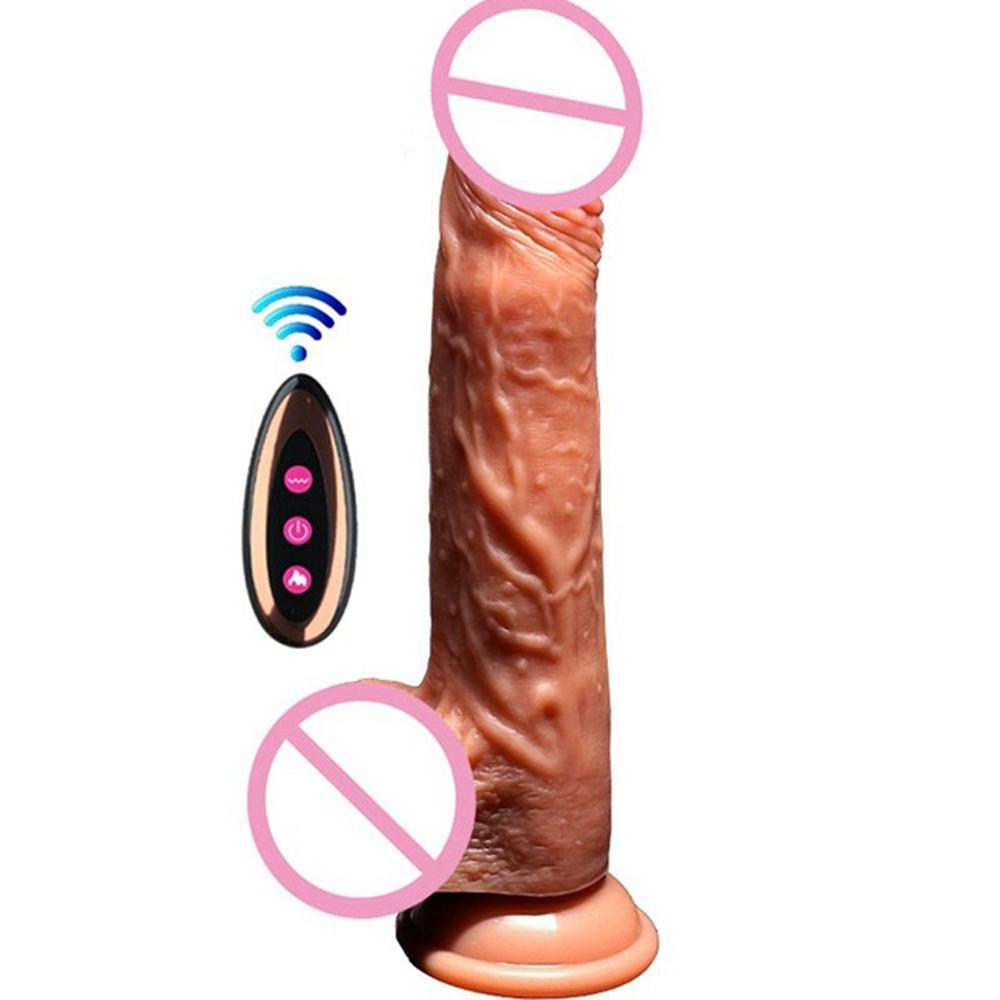 Wholesale Telescopic Realistic Dildo Vibrators Dildos For Women Sex Toy Dildo Penis Masturbator