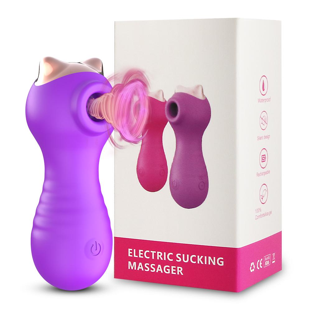 Super Sucking Vibrator Clitoral Nipple Massager Mini Clit Stimulator Female Adult Sex Toys For Women Sex Products Store 18+