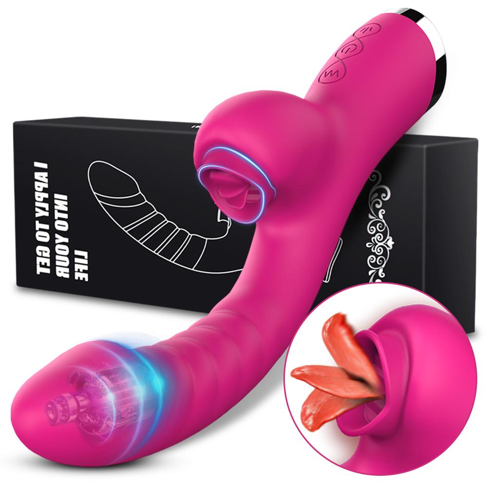 Vibrators For Clitoral G Spot Stimulation 10 Vibration And 10 Licking Vibrating Massager Adult Sex Toy Dildos For Women Couple
